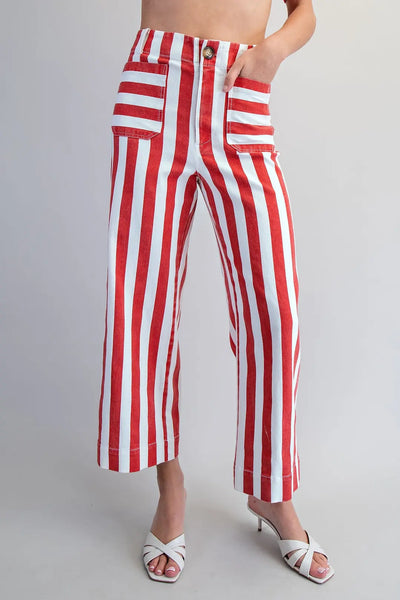 Nantucket Red Stripe Pants