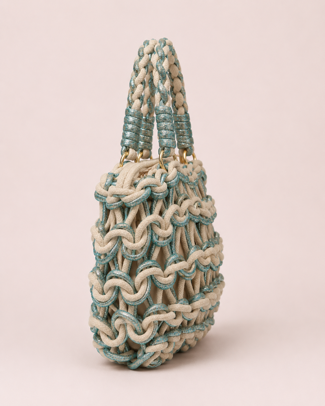 Paris Crochet with Rope Handle