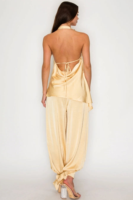 Island Mimosa Satin Set