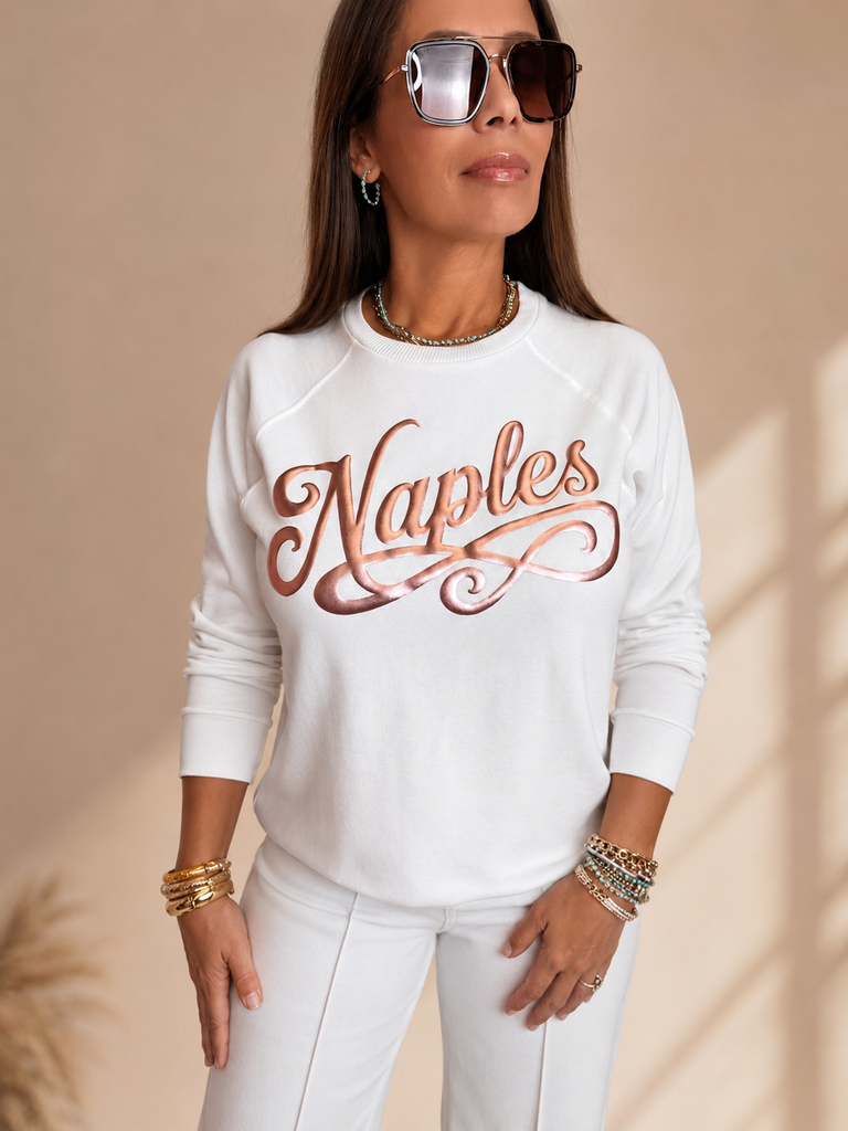 Pretty in Pink Naples Sweatshirt