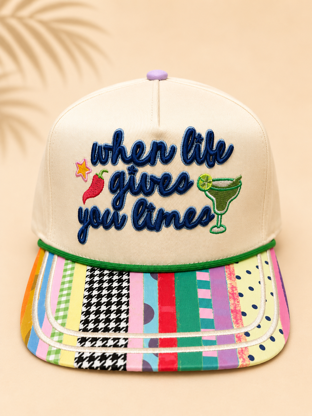 When Life Gives You Lime Baseball Trucker Hat