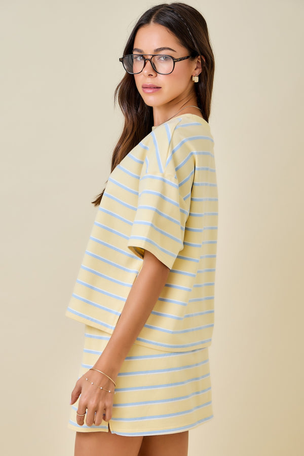 Banana Cabana Stripe Set