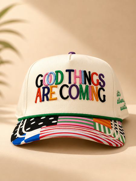 Good Things are Coming Baseball Trucker Hat