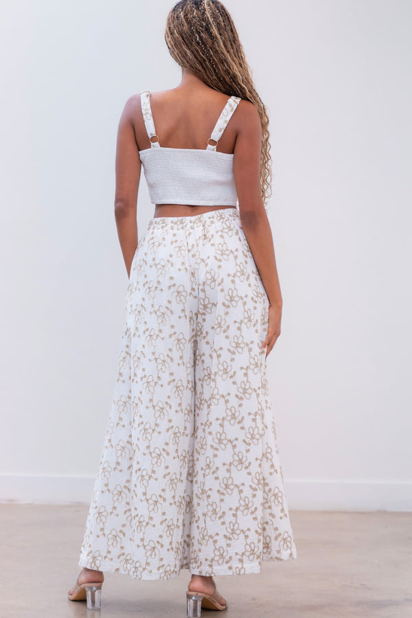 Golden Meadow Palazzo Set