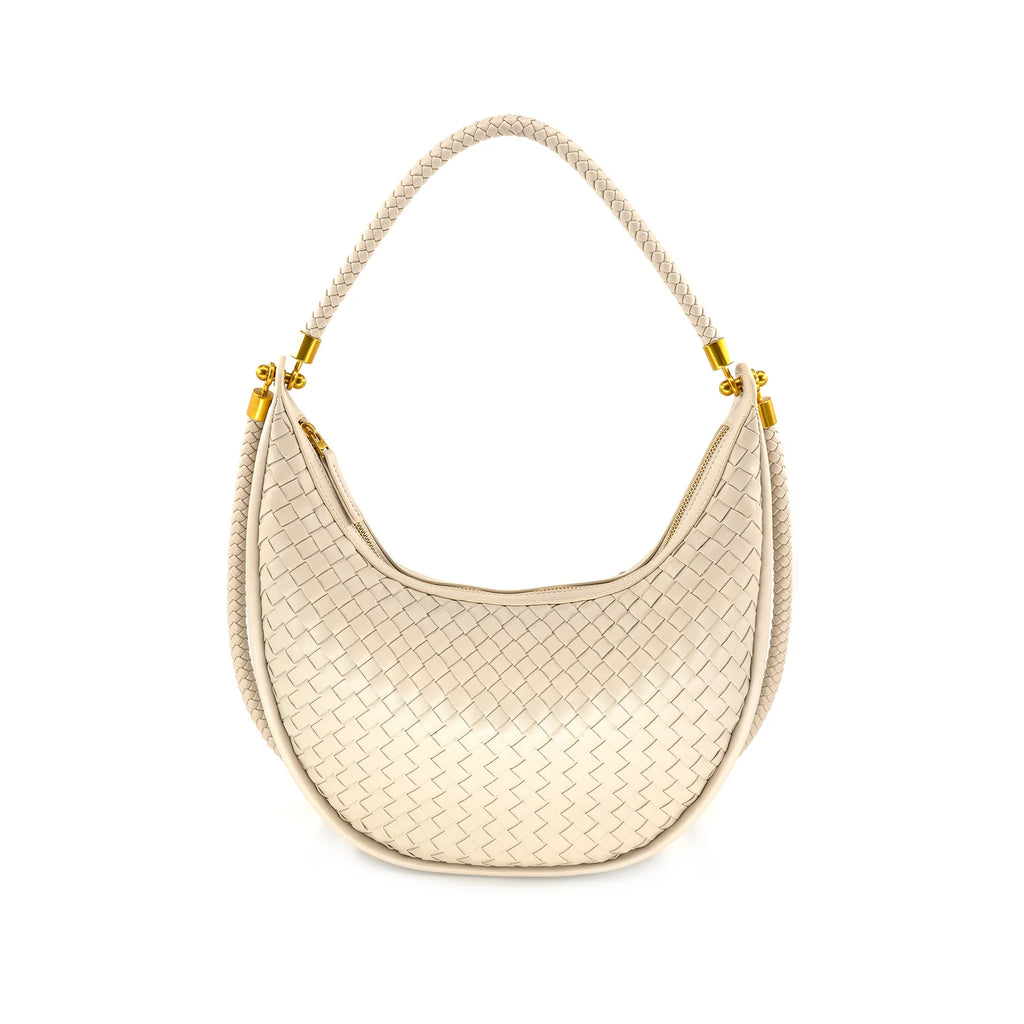 Large Woven Hobo Double Strap Final Sale No return/Exchange