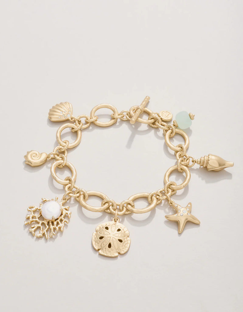 Coastal Dreams Charm Toggle Bracelet
