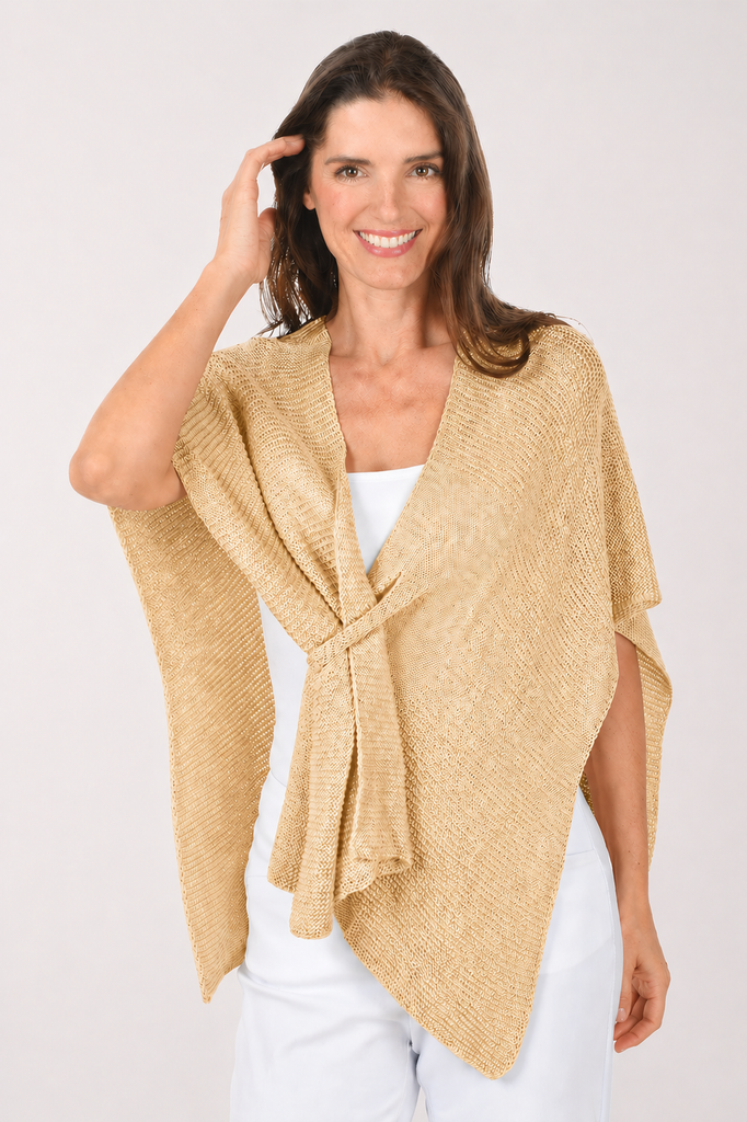 Poncho Shimmer Lurex - One Size