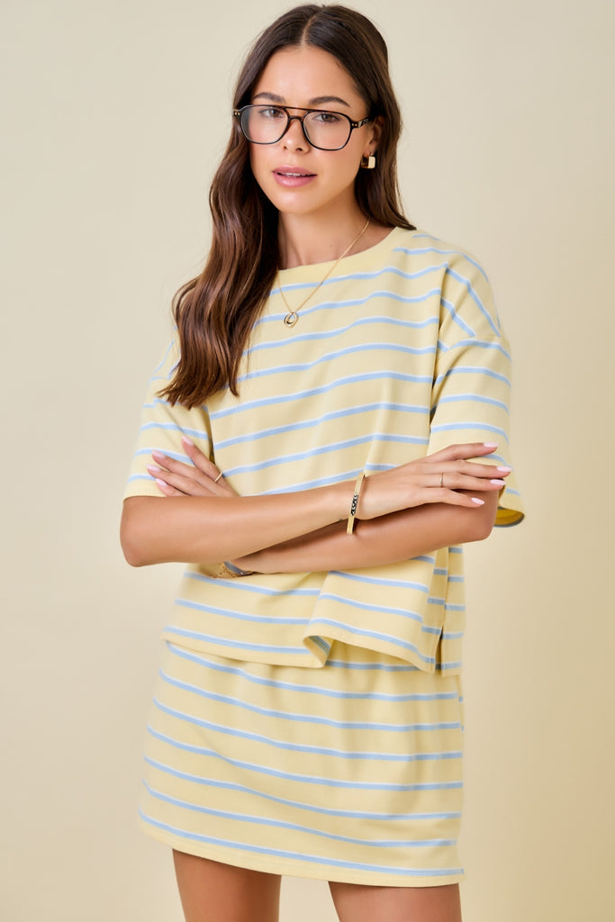 Banana Cabana Stripe Set