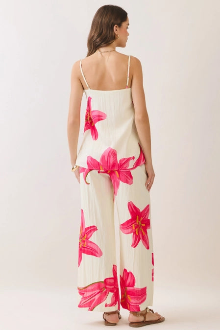 Island Bloom Palazzo Set