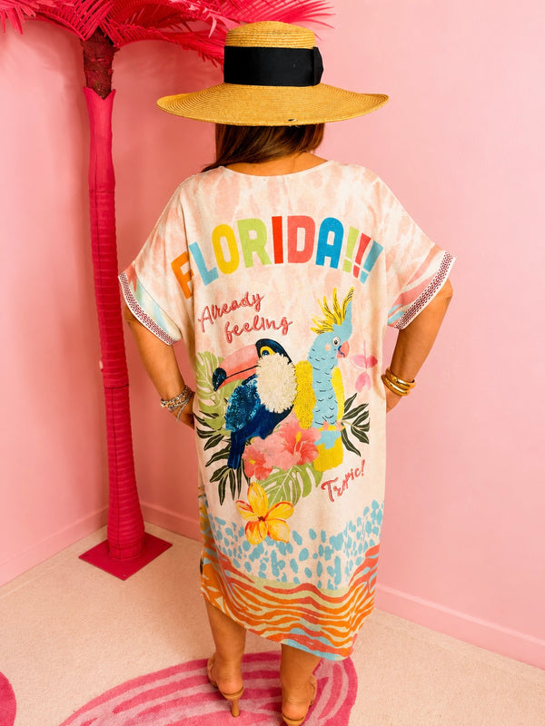 Florida Lurex Paradise Tunic - One Size