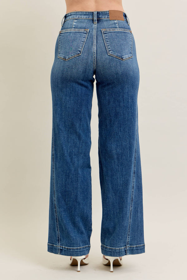 High Waisted Trouser Wide Leg