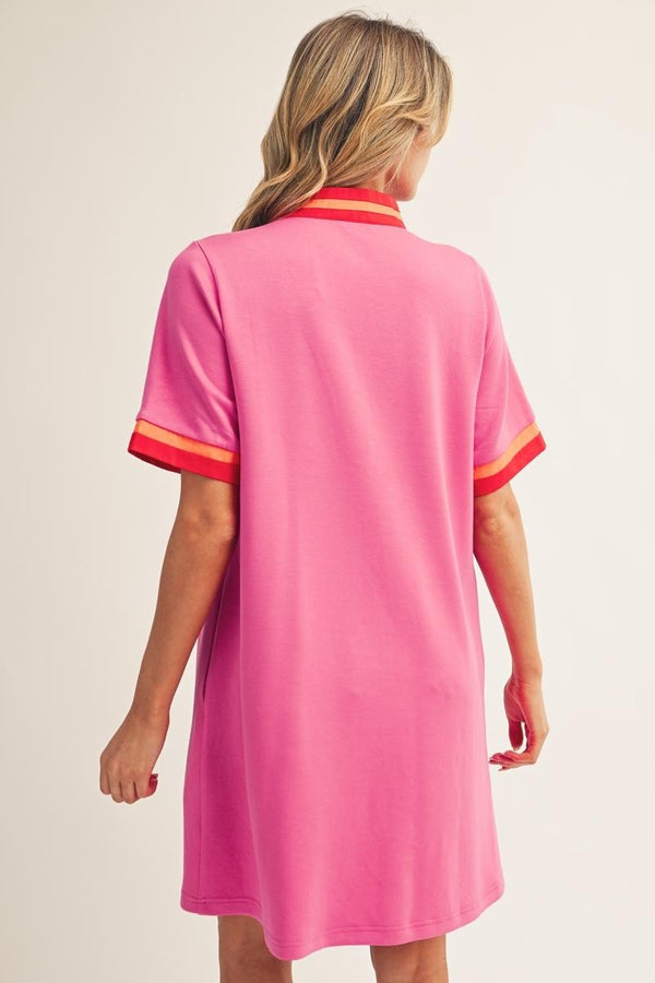 Flamingo Coast Shift Dress