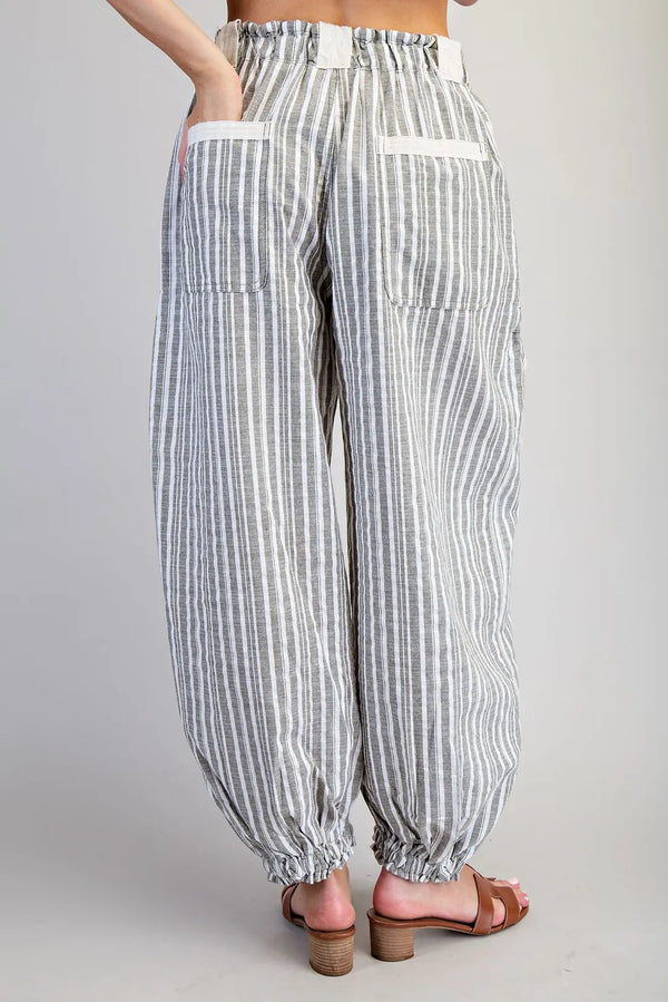 Coastal Breeze Stripe Joggers