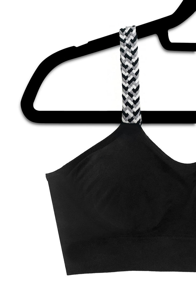 Basic Bra Black Woven