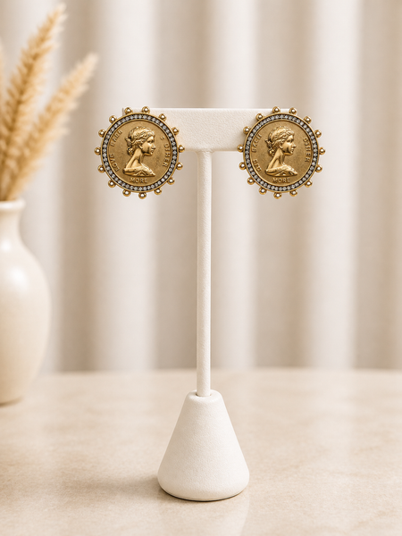 Statement Coin Earrings