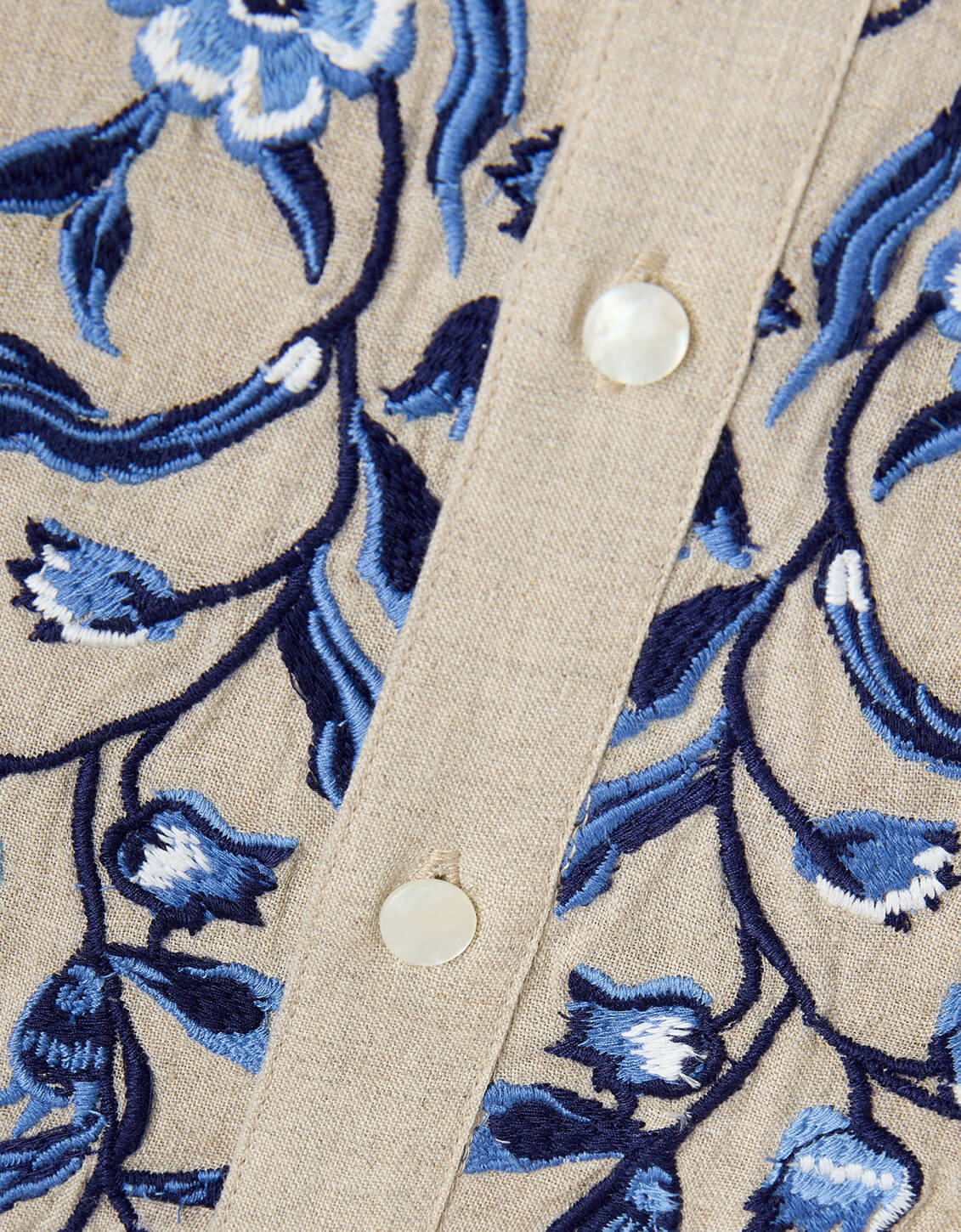 Janine Midi Dress Flax