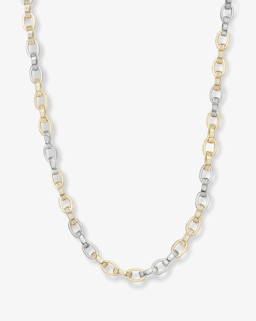 Ashley Chain Link Necklace 9mm 18"