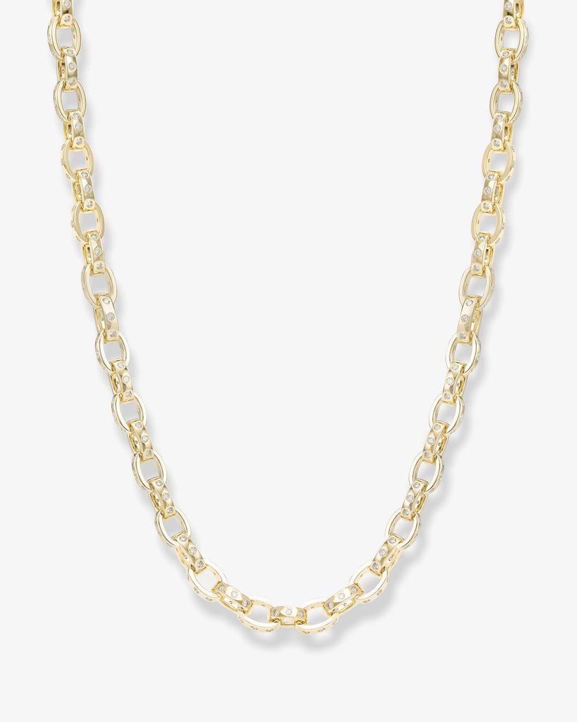 Ashley Chain Link Necklace 9mm 18"