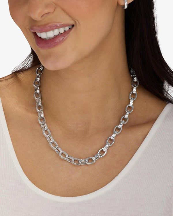 Ashley Chain Link Necklace 9mm 18