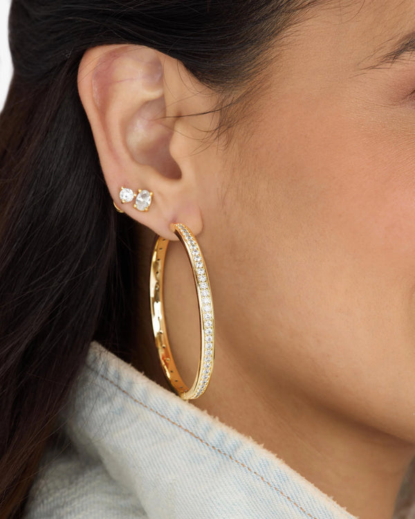 Ashley Infinity Reversible Hoops 2