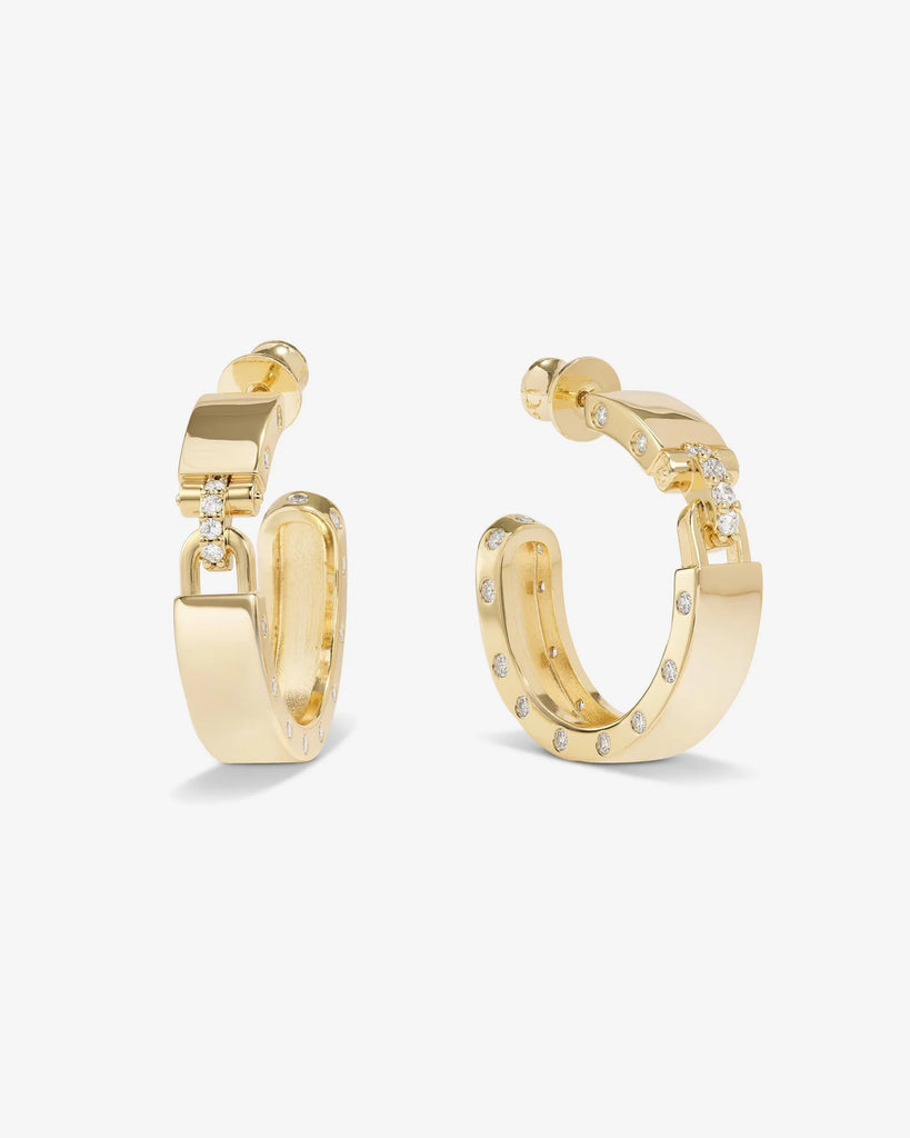 Ashley Lock Hoops 1"