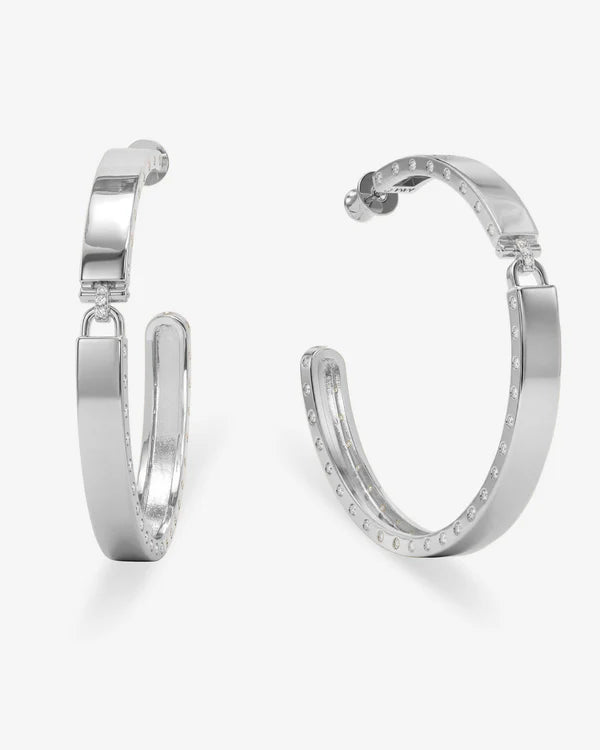 Ashley Lock Hoops 2"