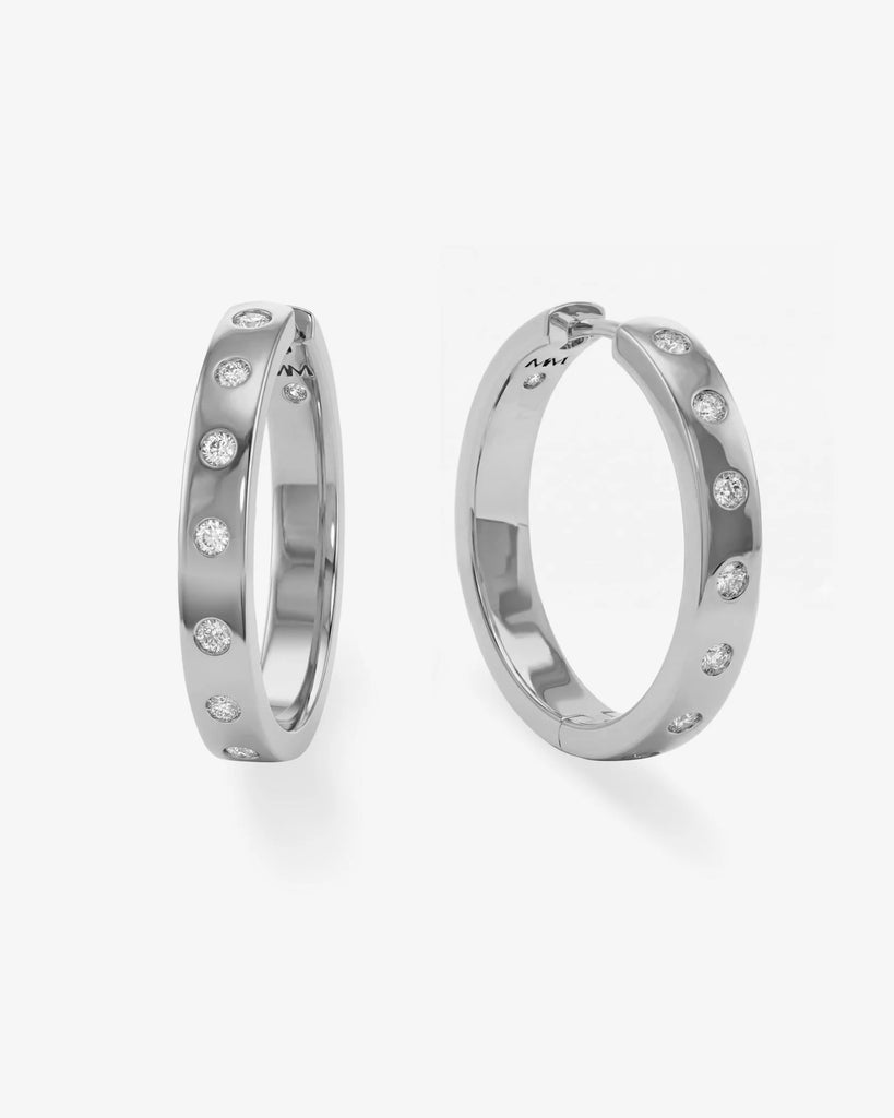 Ashley Reversible Hoops 1"