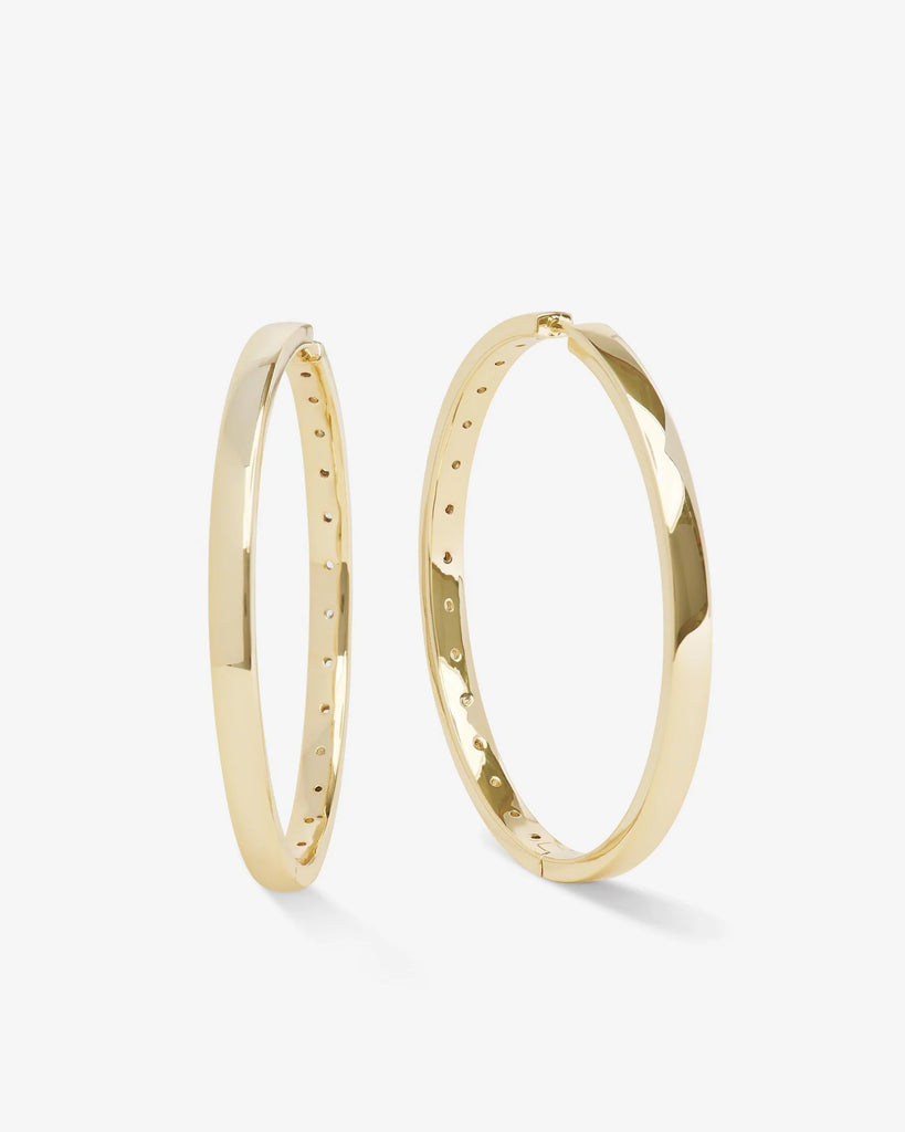 Ashley Reversible Hoops 2"