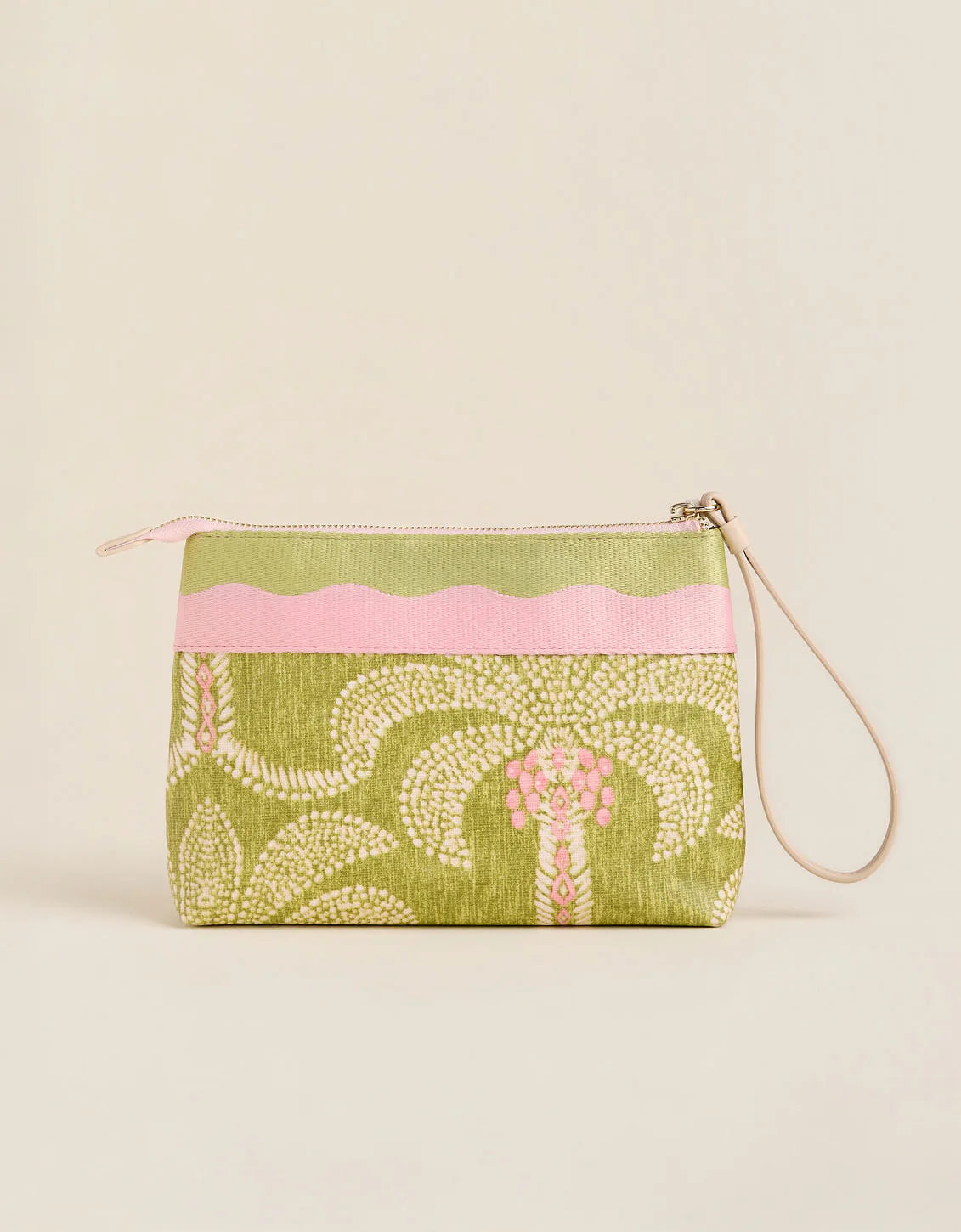 Carina Wristlet Castillo Green Palms
