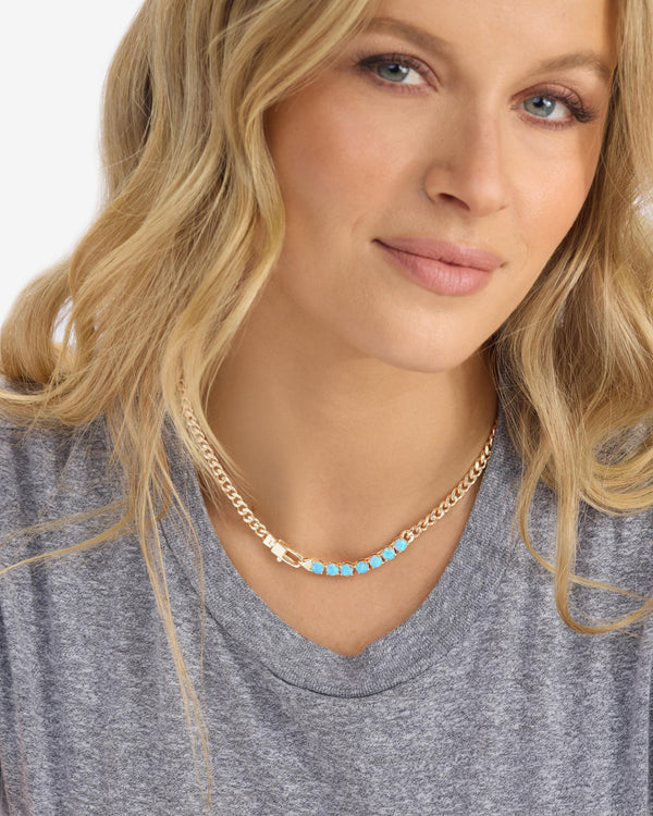 Baby Julian Loves Opals Necklace