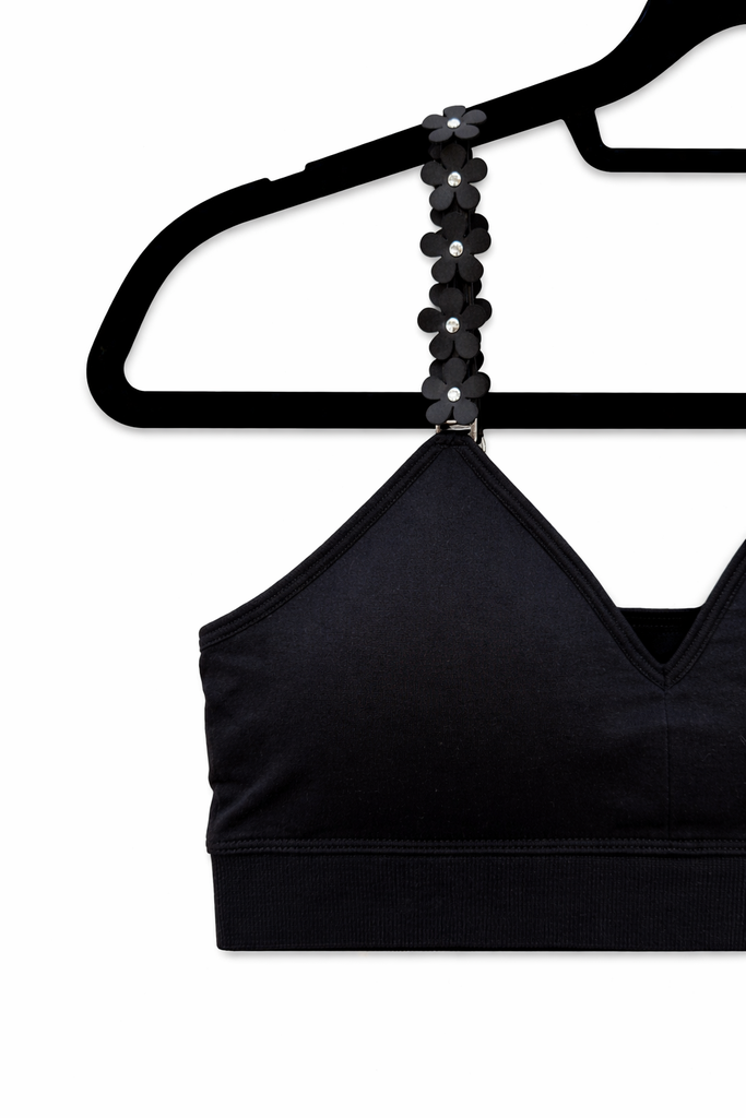 New Plunge Bra Flower