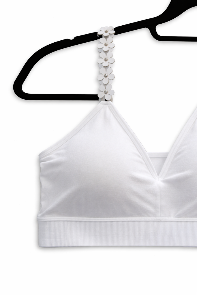 New Plunge Bra Flower