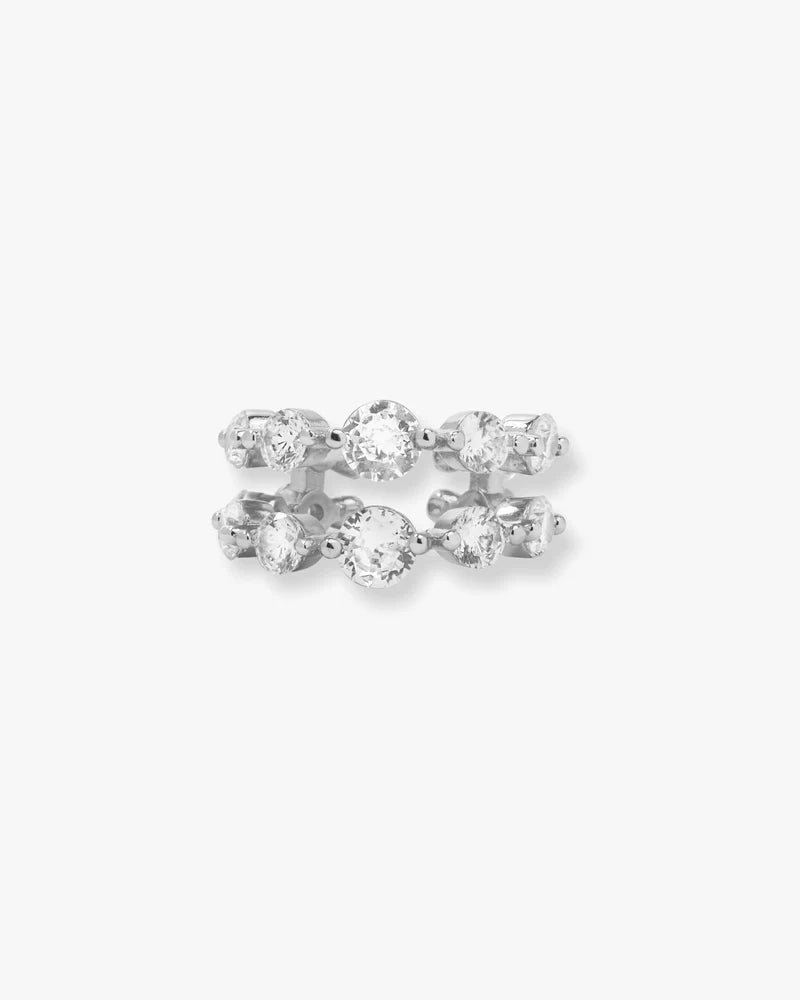 She’s an Icon Ear Cuff featuring simulated diamonds, perfect for women's accessories in exclusive summer collection boutique.
