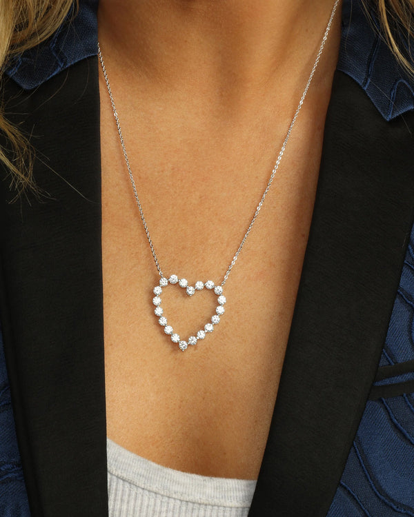 She's an Icon Heart Necklace