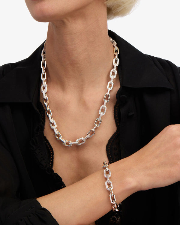 Frankie Pavè Chain Bracelet