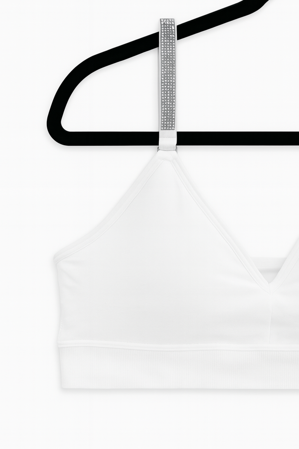 New Plunge Bra Crystal