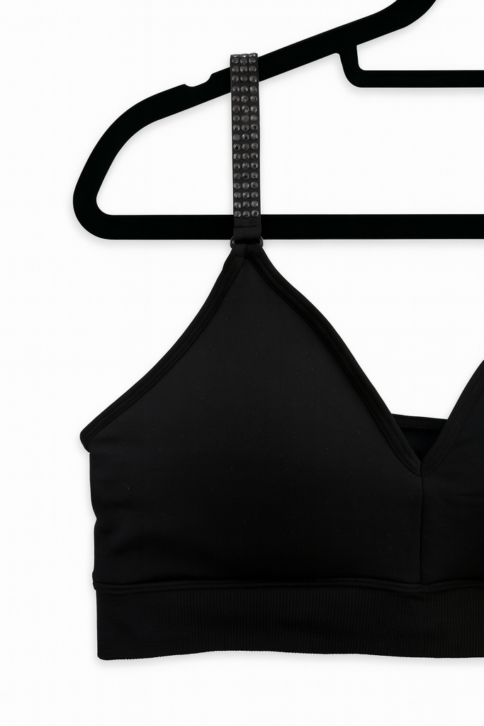 New Plunge Bra Grande Crystals