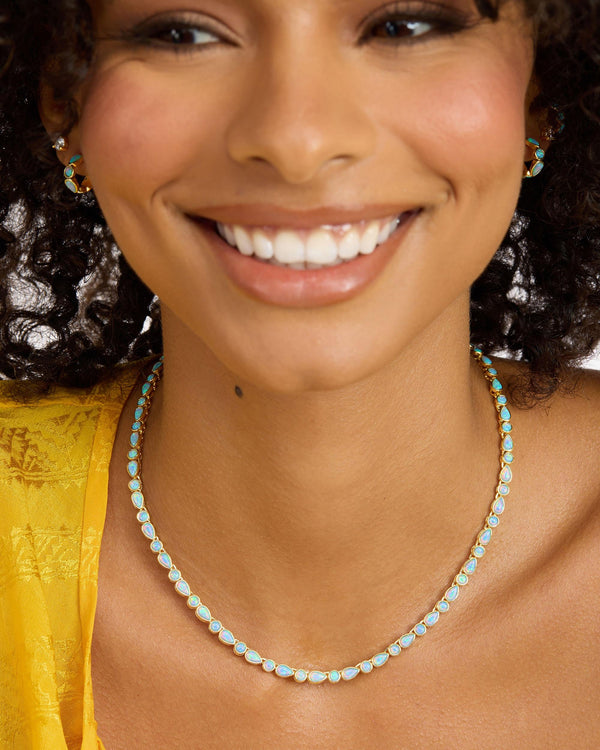 Isla Tennis Necklace 18'
