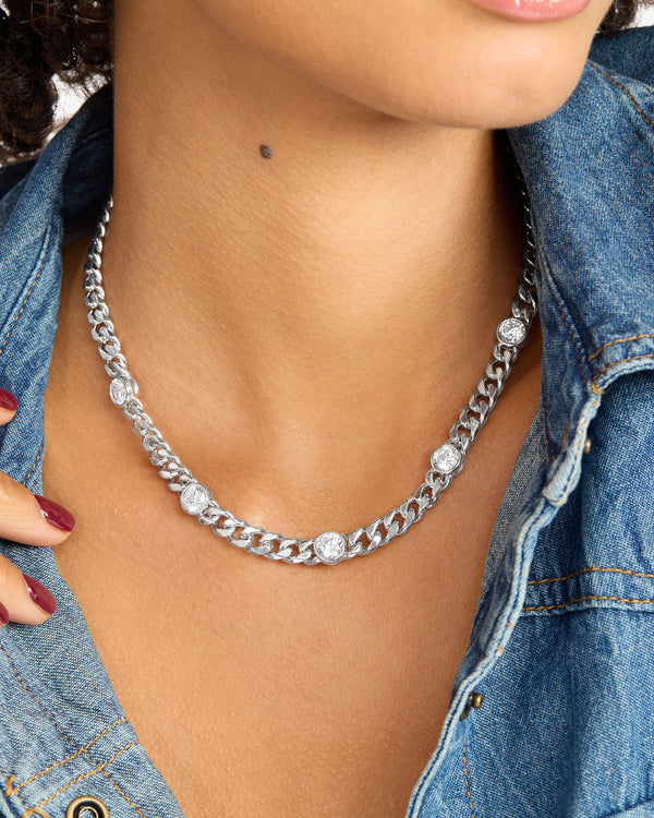 Julian 5 Diamond Necklace 16'