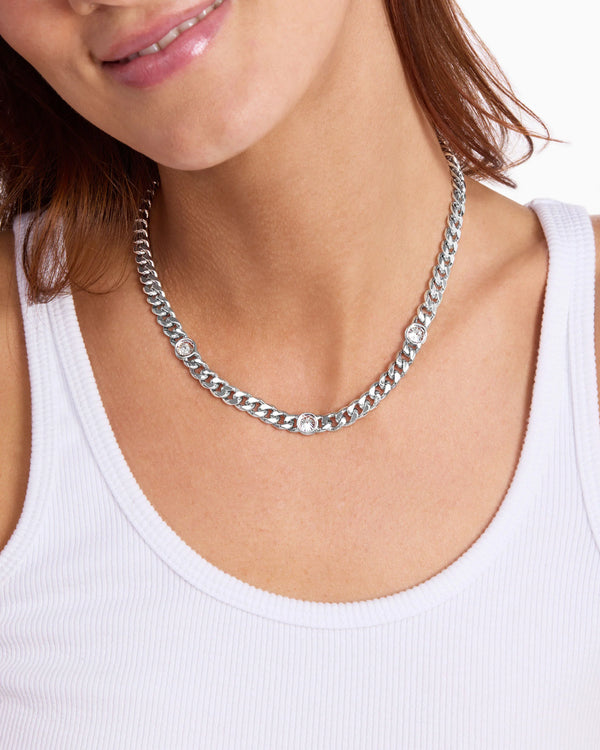 Julian Triple Diamond Necklace