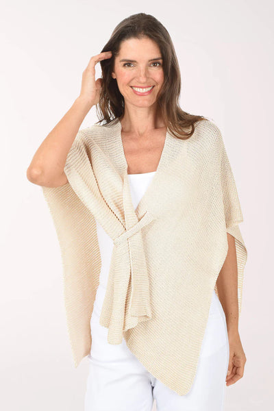 Poncho Shimmer Lurex - One Size