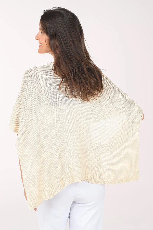 Poncho Shimmer Lurex - One Size