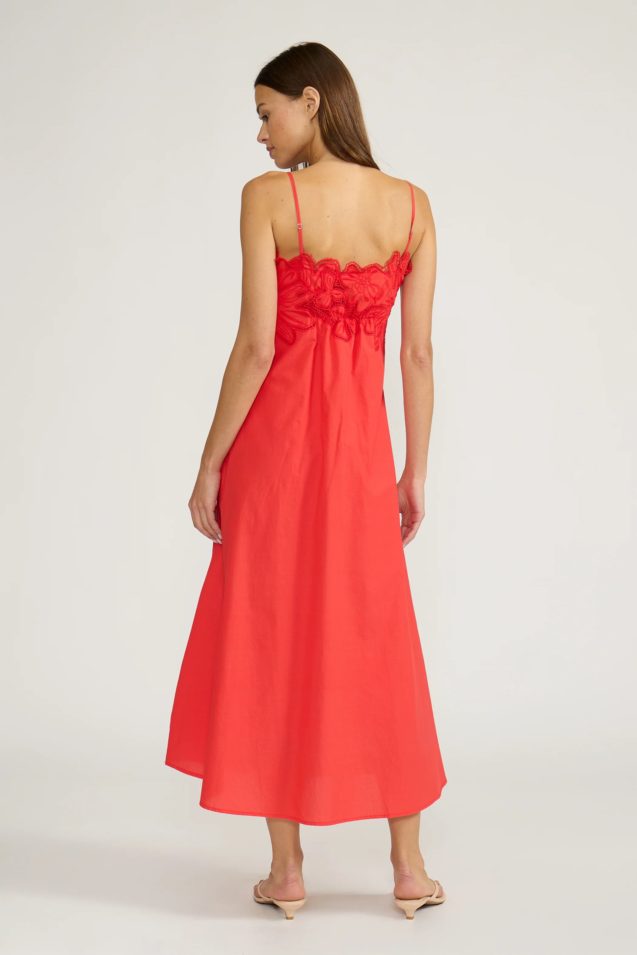 Rey Maxi Dress - Red