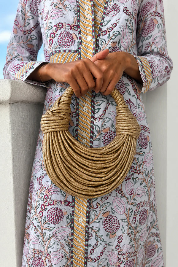 Lysi Hand Carry Metallic Bag