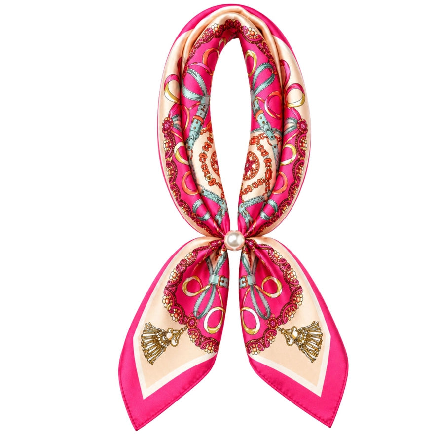 Luxe Pearl Magnetic Scarf