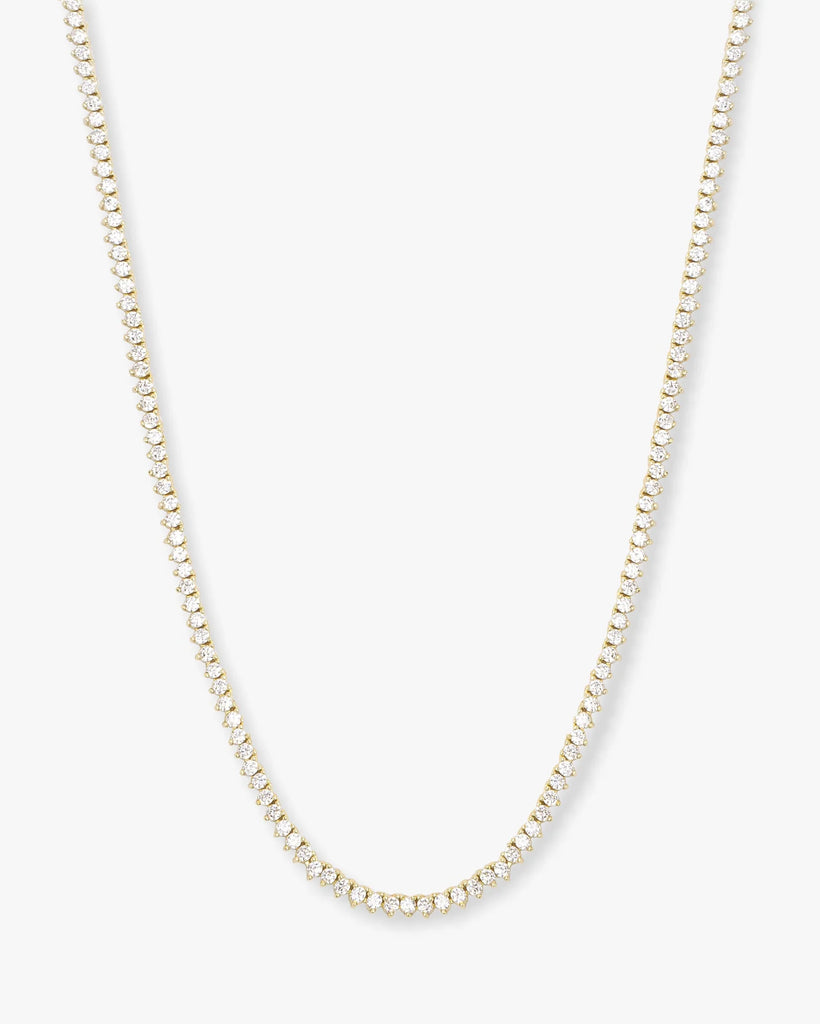 Baby Not Your Basic Tennis Necklace 16'