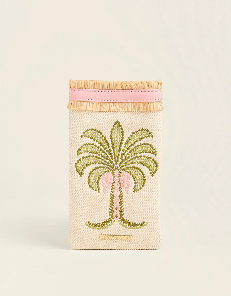 Sunglass Case Castillo Green Palms