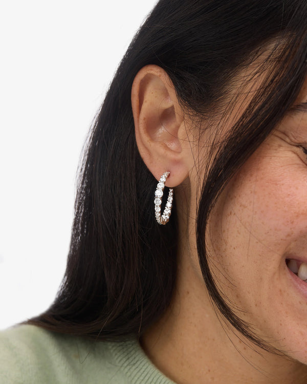 Oh She Fancy Graduated Hoops 1'