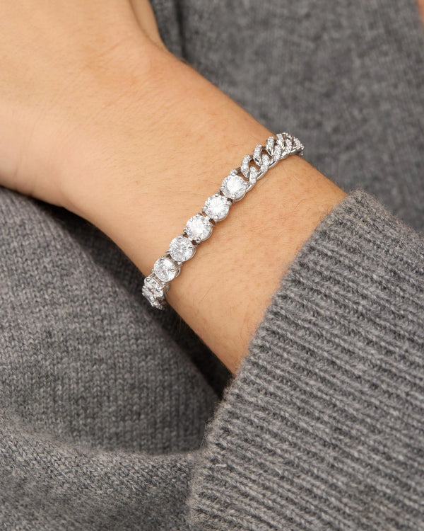 Pave Julian Loves Diamonds Bracelet