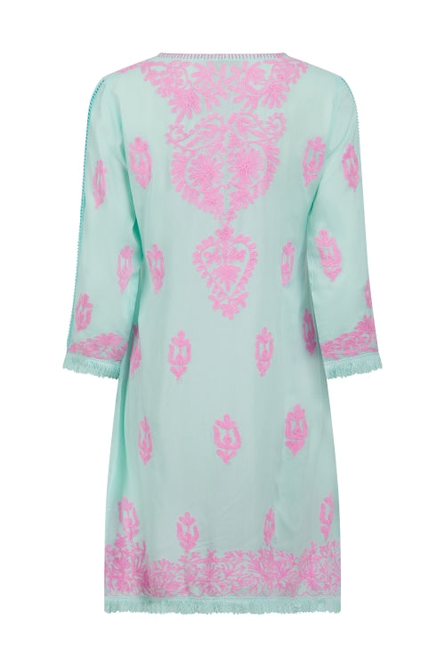 Aggie Mint-Pink Dress